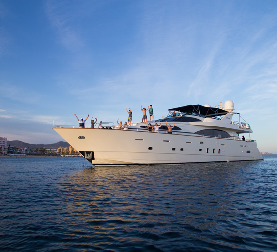 Party Boat Luxury Yacht Charters Los Cabos, Cabo San lucas Mexico Rentals